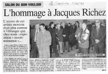 Jacques Richez, salon, cercle artistique, art, artistique, dessin, peinture, sculpture, gravure, exposition, Mons, Hainaut, Belgique