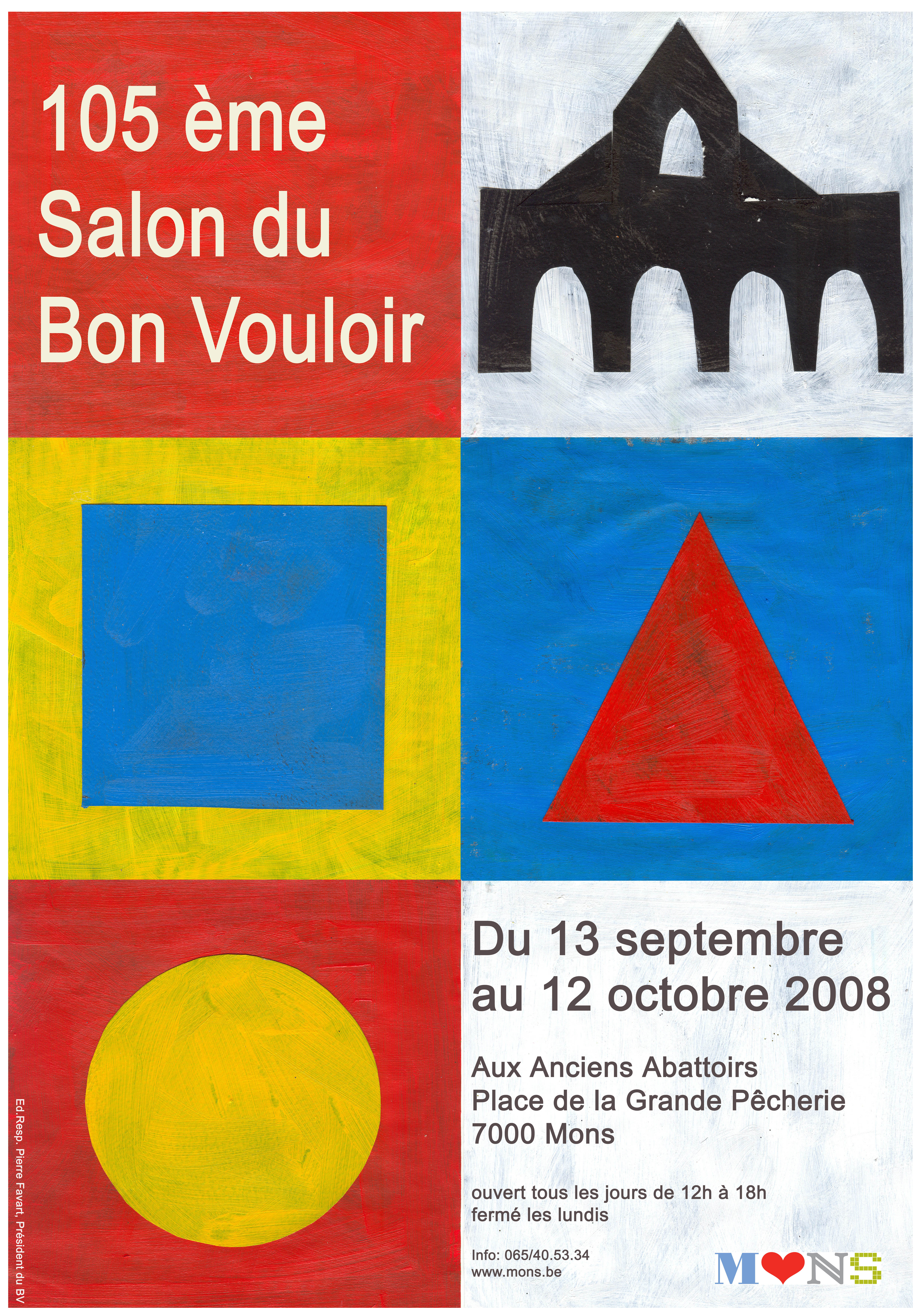 Affiche de Salon du Bon Vouloir 2008