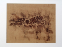 Isabelle Porcu / Emotions IV - gravure sur bois